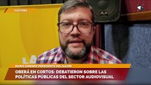 Oberá en Cortos: debatieron sobre las políticas públicas del sector audiovisual