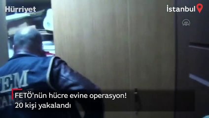 FETÖ operasyonunda 20 şüpheli yakalandı