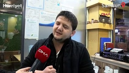 Soluk borusuna ekmek parçası kaçan müşterisini kurtardı