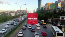 İstanbul'da akşam saatlerinde trafikte yoğunluk yaşanıyor