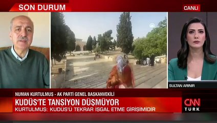 Numan Kurtulmuş'tan İsrail vahşetine sert tepki