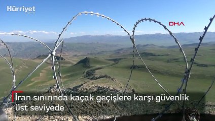 İran sınırında kaçak geçişlere karşı güvenlik üst seviyede
