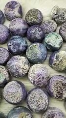 Grape Agate Sphere