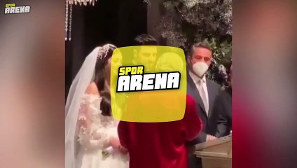 Fenerbahçe'nin yıldızı Ozan Tufan Rojin Haspolat ile evlendi