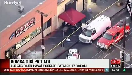 Bomba gibi patladı! Görüntüler ABD'den... Çok sayıda yaralı var