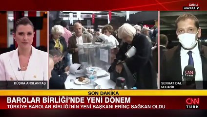 Türkiye Barolar Birliği'nin yeni başkanı belli oldu