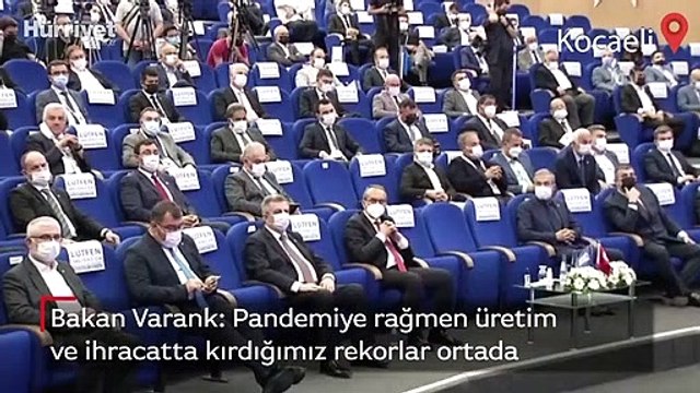 Bakan Varank: Pandemiye rağmen üretim ve ihracatta kırdığımız rekorlar ortada