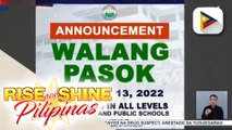 Klase sa lahat ng antas sa mga pampubliko at pribadong paaralan sa bayan ng Enrile, Cagayan, suspendido na