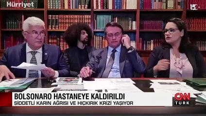 Brezilya Devlet Başkanı Bolsonaro'nun hastanedeki görüntüsü paylaşıldı