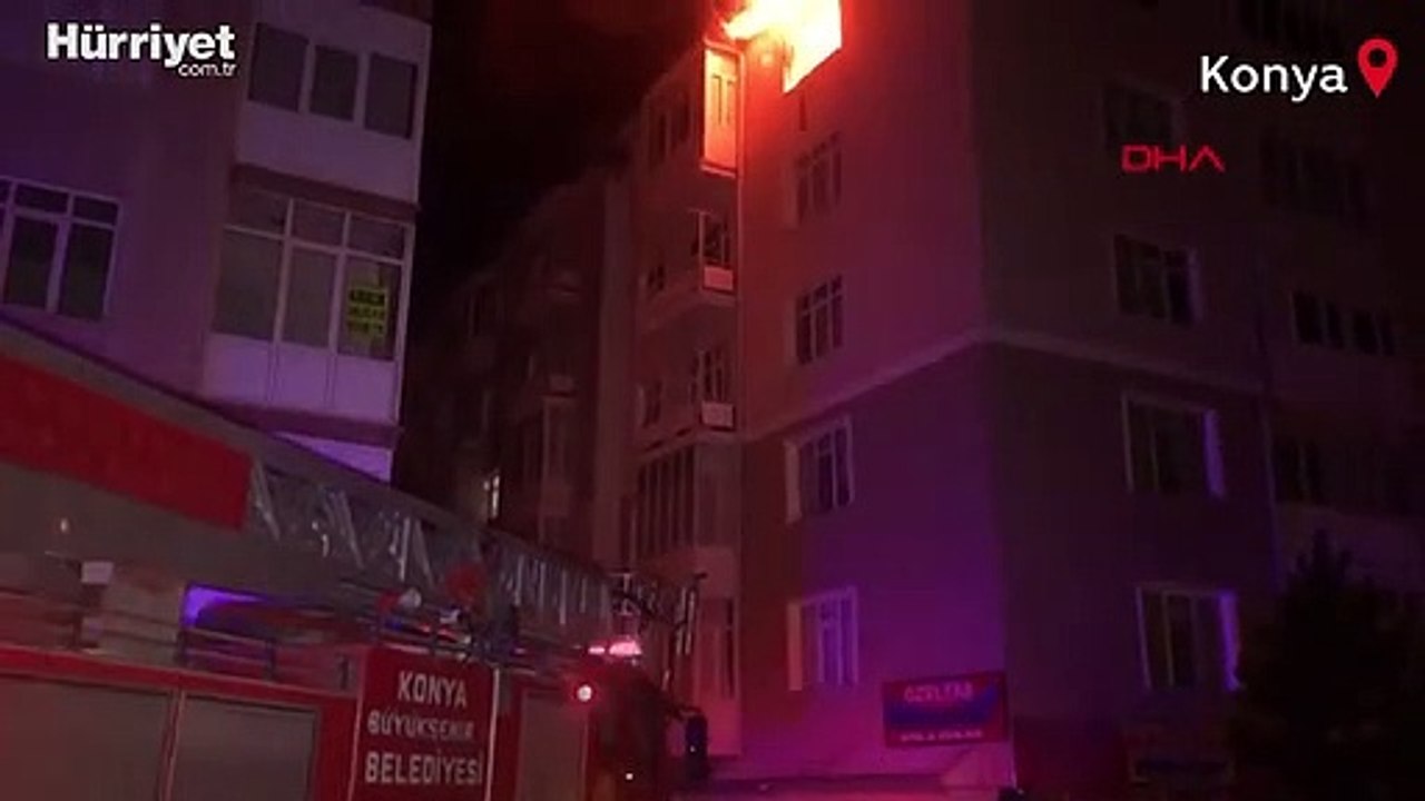 Konya'da korkunç yangın! Çok acı haber: Ayakkabılarını elinden bırakamadı