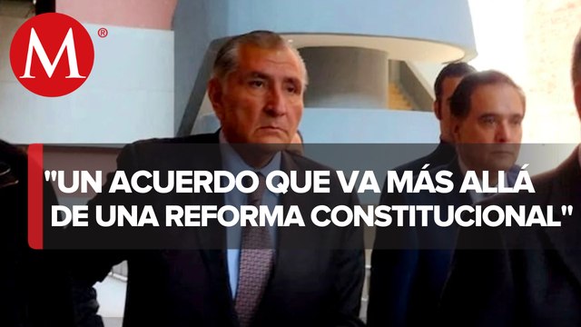Acuerdo con PRI, más allá del plan militar; va por reformas eléctrica y electoral: Segob