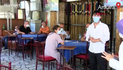 Aşısızların kahveye alınmaması uygulaması Ankara'da başladı