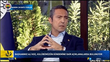Ali Koç'tan istifa çağrısına cevap! "Boynumuz kıldan ince ama..."
