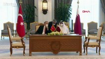 Türkiye ile Katar arasında anlaşmalar imzalandı