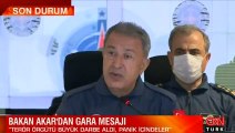 Milli Savunma Bakanı Hulusi Akar'dan Gara mesajı