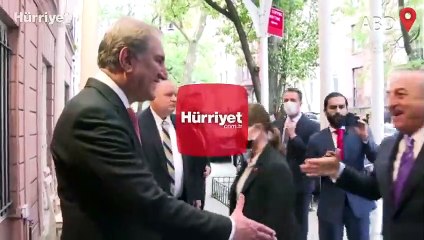 Dışişleri Bakanı Çavuşoğlu, Pakistan Dışişleri Bakanı Kureyşi ile görüştü