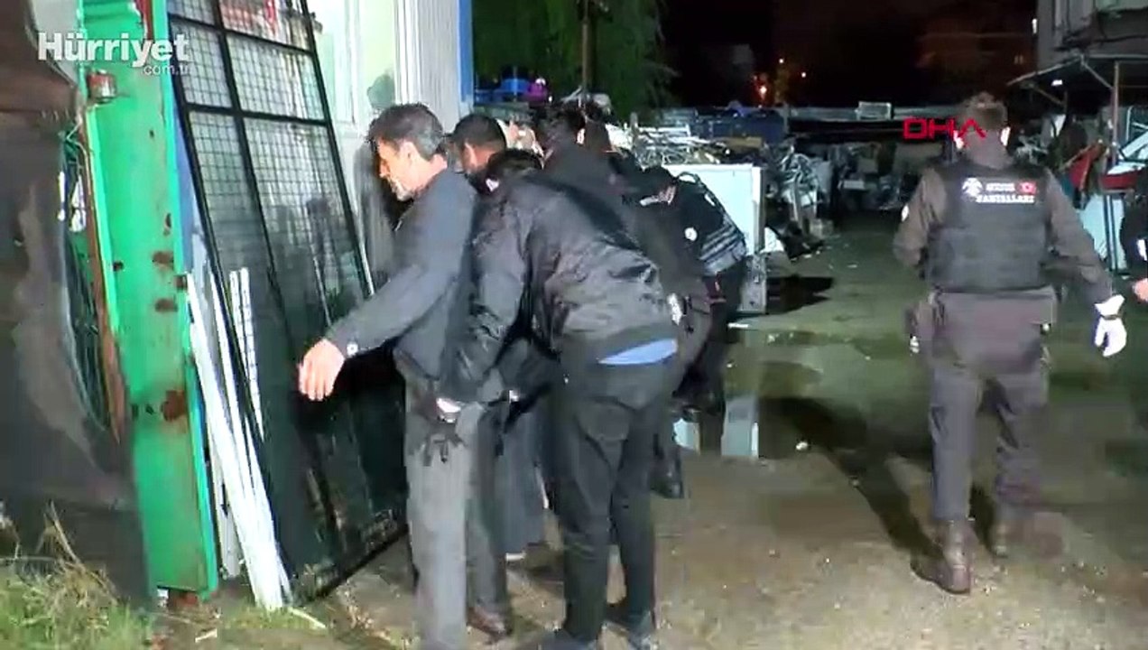 Sancaktepe'de ülkeye kaçak yollarla giren kağıt toplayıcılarına eş zamanlı operasyon