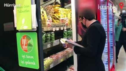 Ticaret Bakanlığı'ndan İstanbul'daki marketlerde eş zamanlı "fiyat ve etiket" denetimi