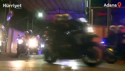 Adana'da 'Cono' aşiretine eş zamanlı operasyon!