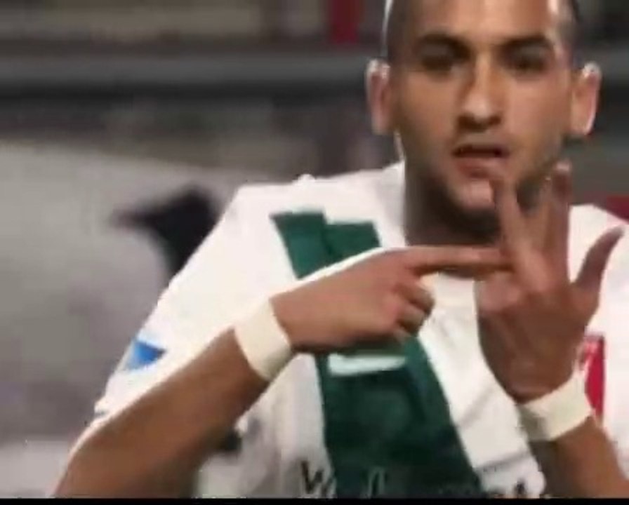 hakim ziyech skills ...حكيم زياش الفنان مهارات اهداف مراوغات