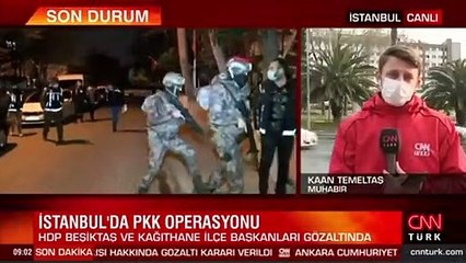 İstanbul'da terör operasyonu: HDP'nin ilçe başkanları da gözaltında