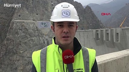 Türkiye'nin en yüksek barajında geri sayım başladı