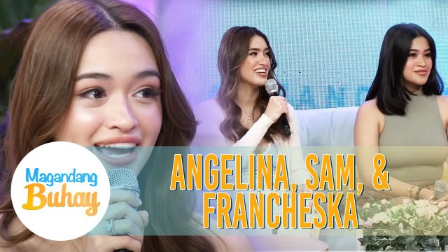 Angelina, Sam, and Francheska are on good terms with Cesar again | Magandang Buhay