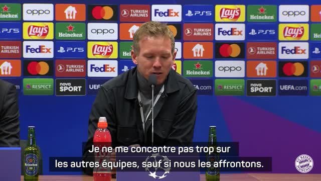 Groupe C - Nagelsmann : Nous voulons être premiers du groupe