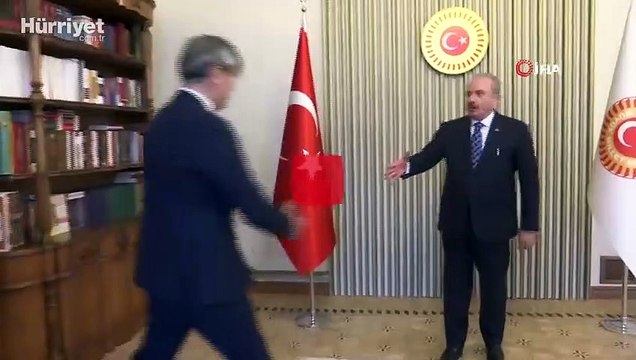 TBMM Başkanı Şentop, Kazakistan’ın Ankara Büyükelçisi Saparbekuly’i kabul etti
