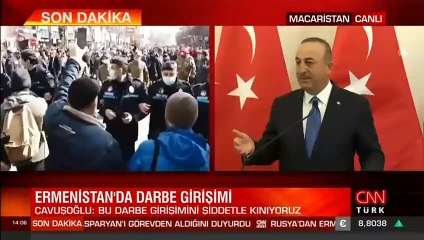 Mevlüt Çavuşoğlu: Darbeye her yerde karşıyız