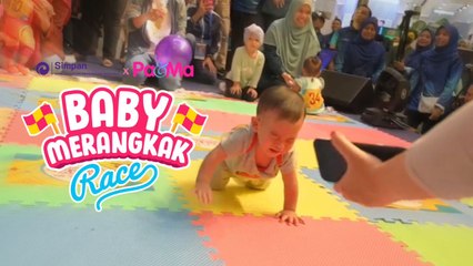 Baby Merangkak Race Pa&Ma x Simpan SSPN