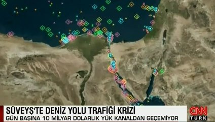Süveyş Kanalı'nda kurtarma operasyonu