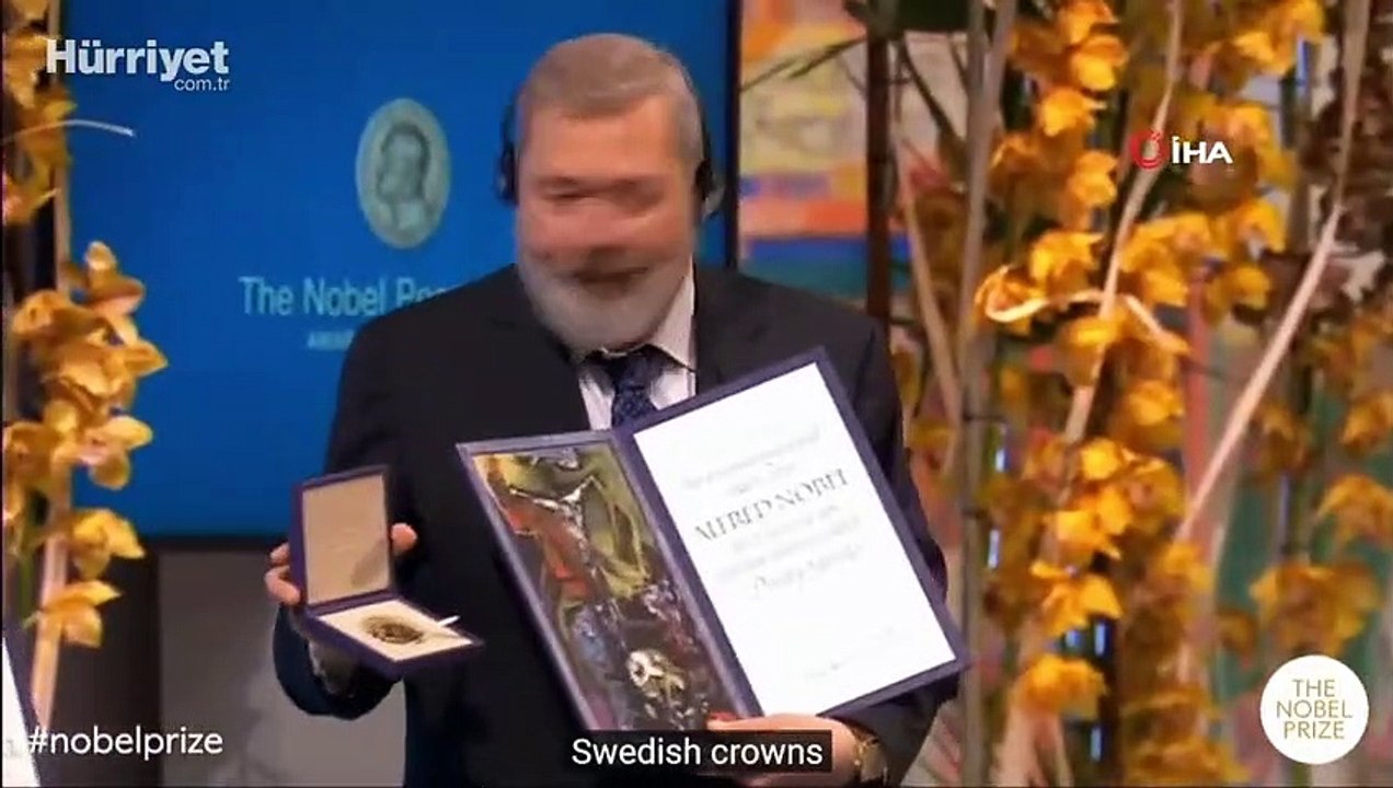Nobel Barış Ödülü Rus ve Filipinli gazetecilere verildi