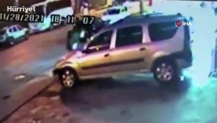 Pendik’te 400 bin TL'lik aracı saniyeler içinde çaldı