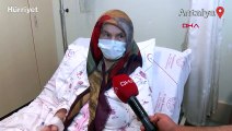 74 yaşındaki Fatma Şimşek, ameliyat sonrası 2 yıl  sonra kana kana su içti