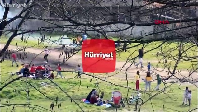 Bağcılar'da kısıtlama günü mangal yaptılar