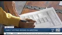 Early voting begins in Arizona