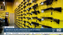 Mexico files 2nd lawsuit against arms dealers in US, including 5 in Arizona