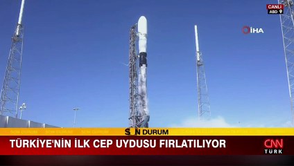 Türkiye'nin ilk cep uydusu Grizu-263A uzaya fırlatıldı
