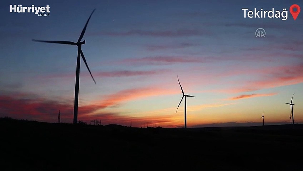 Gün batımında hayran bırakan manzara