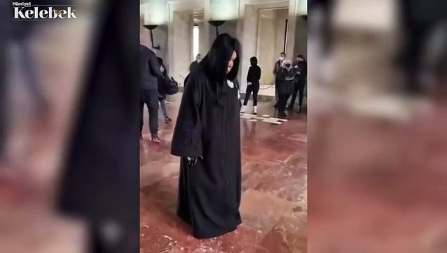 Bülent Ersoy'un Anıtkabir’de ‘Diva’lığı tuttu! 'Yine geleceğim'