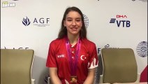 Dünya şampiyonu cimnastikçi Ayşe Begüm Onbaşı'ya bir onur daha