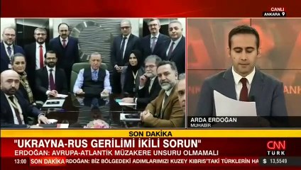 Cumhurbaşkanı Erdoğan'dan liderler zirvesi daveti