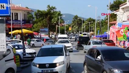 'Sakin şehir Akyaka'nın nüfusu bayramda 20 kat arttı