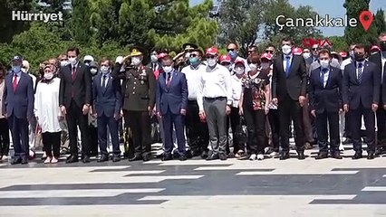 15 Temmuz şehitleri, Şehitler Abidesi'nde anıldı