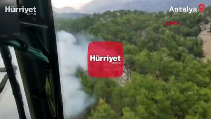 Antalya Manavgat'ta orman yangını