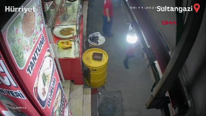 Lokantaya girdi, tehdit edip ateş etti! İşte panik anları...