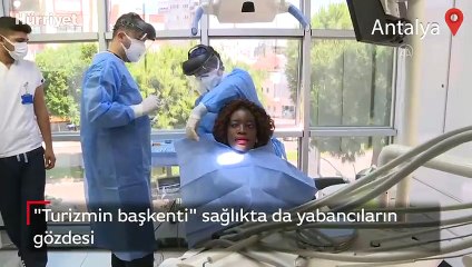 Turizmin başkenti sağlıkta da yabancıların gözdesi