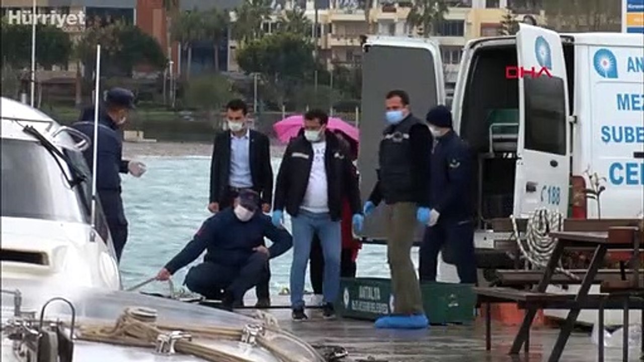 Kemer'de denizde erkek cesedi bulundu