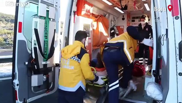 Anadolu Otoyolu'nda 9 aracın karıştığı zincirleme trafik kazası